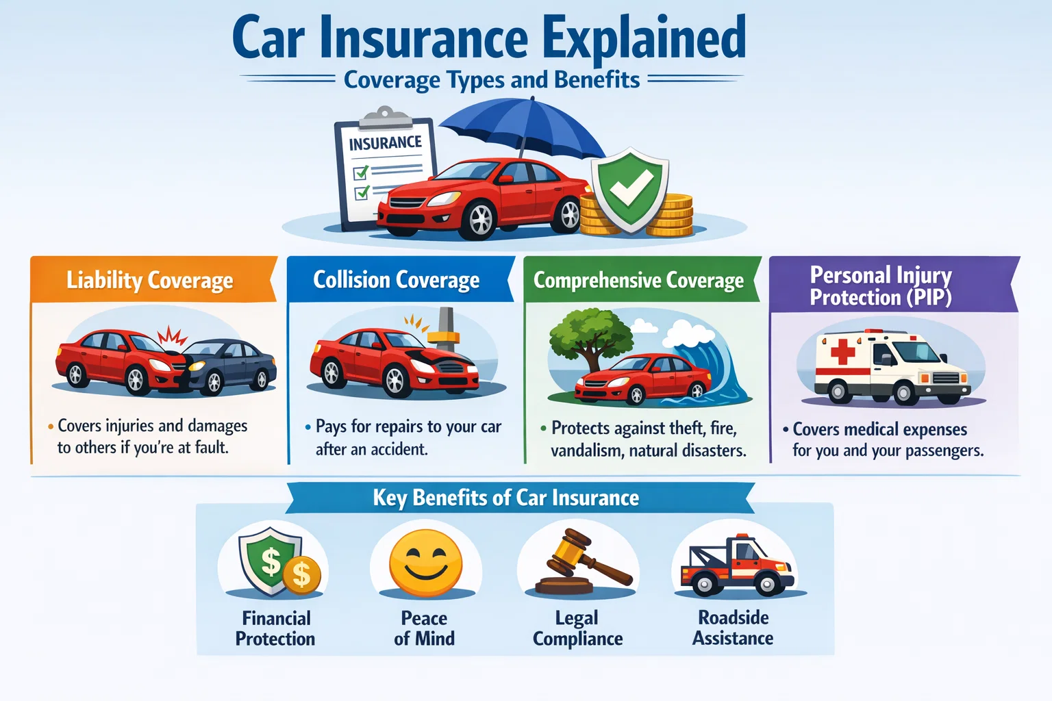 Car Insurance Explained: Coverage Types and Benefits Thumbnail